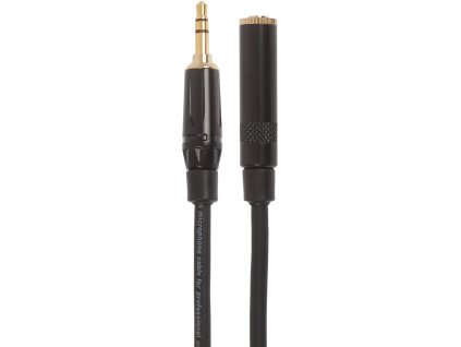 Bespeco ROCKIT Stereo Kabel Jack 3,5 TRS M - Jack 3,5 TRS F 1,5 m