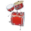 Dimavery JDS-203 dziecięcy zestaw perkusyjny, czerwony