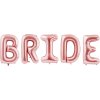 PartyDeco Balon foliowy Bride 280x86cm różowo-złoty