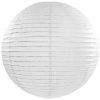 PartyDeco Lampion papierowy, biały, 35 cm