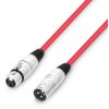 Adam Hall Cables 3 STAR MMF 0100 RED