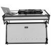 UDG Ultimate Flight Case Portable Z-Style DJ Table White Plus (Wheels)