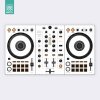Doto Design Skin DDJ-FLX4 DAY & NIGHT White