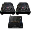 Pioneer DJ 2x CDJ-3000 + 1x DJM-A9