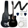V-TONE AG TWO BK 4/4 Czarny