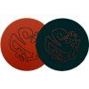 Zomo 2x Slipmaty Plasticman Silhouette Red & Black