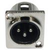 Accu Cable AC-C-XM3 XLR 3pin męski panel metalowy
