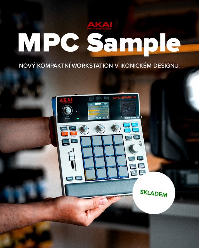 „Ahoj, já jsem AKAI MPC Sample 👋 Dost z vás na mě čekalo… a tak hlásím, že jsem konečně tady! Právě mě v Profi-DJ balí a...