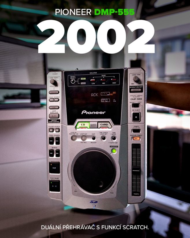 Před 24 lety přišel stroj, který předběhl svou dobu. 🤯 Nejmenoval se CDJ, ale DMP-555 (Digital Media Player). Jako jeden z...
