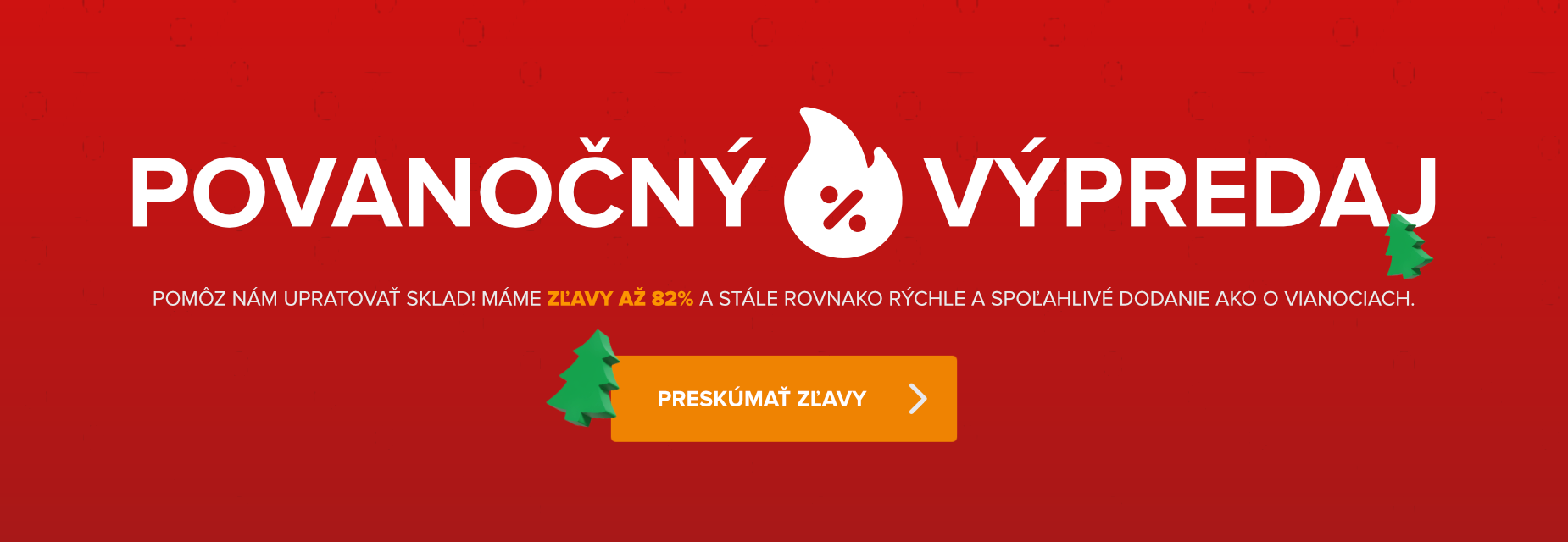 Povanočný výpredaj