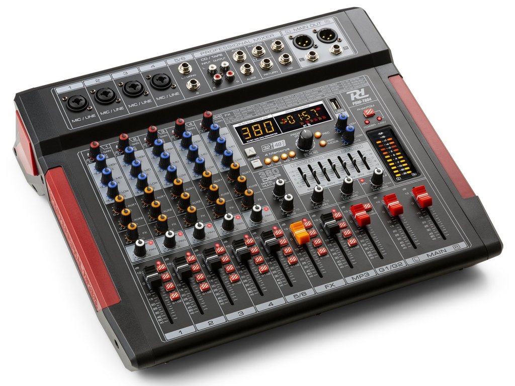 Power Dynamics PDM-T604 Stage Mix 6-kanálový DSP/MP3