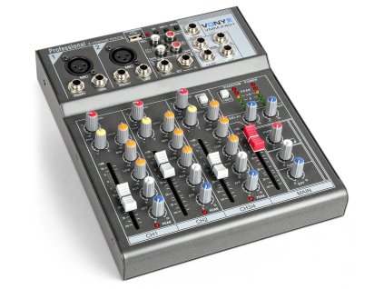 Vonyx VMM-F401 4-kanálový hudobný mixážny pult