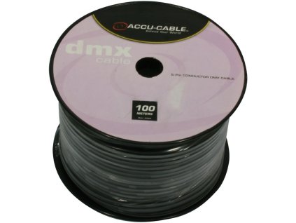 Accu Cable AC-DMX5/100R DMX kábel na cievke 100m
