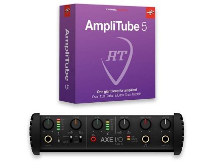 IK Multimedia AXE I/O Solo + AmpliTube 5 + TONEX Bundle
