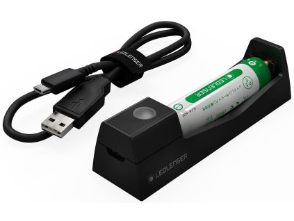 Ledlenser Nabíjacia stanica + akumulátor 14500