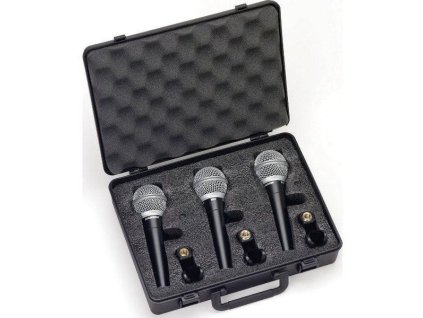 Samson R21S3 - sada dynamických mikrofónov