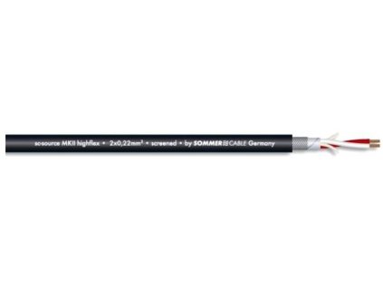 Sommer Cable 200-0101F THE SOURCE MK II FRNC - ČIERNY