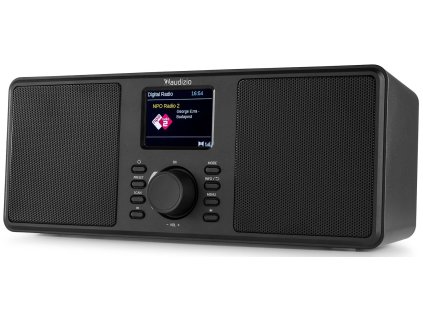 Audizio Monza DAB+ stereo rádio s Bluetooth, čierne