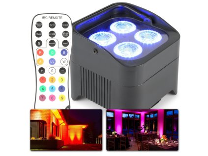 BeamZ BBP94 Batériové svietidlo PAR 4X 10W