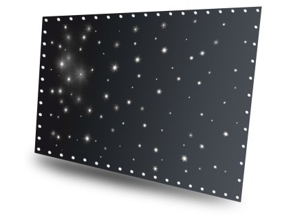 BeamZ SPW96C Zástena LED96 studená biela 3X 2M