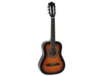 Dimavery AC-303 klasická gitara 1/2 sunburst