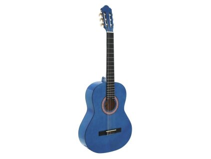 Dimavery AC-303 klasická gitara, modrá