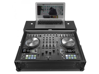 UDG Ultimate Flight Case NI Kontrol S4 MK3 Black Plus (Laptop shelf)