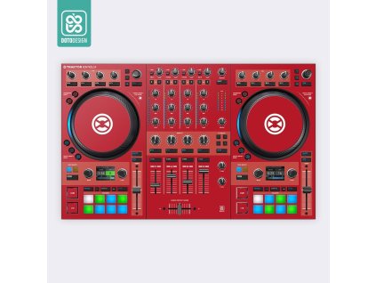 Doto Design Skin Kontrol S4 MK3 FULL COLORS Aurora Red