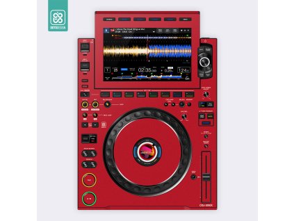 L107 4 alpha theta cdj 3000x plné farby ukážka vzhľadu