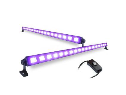 beamz buv183 ľad uv bar 2 pcs