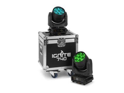 beamz professional ignite740 set of 2 with flightcase