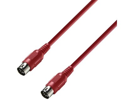 Adam Hall Cables 3 STAR MIDI 0300 RED