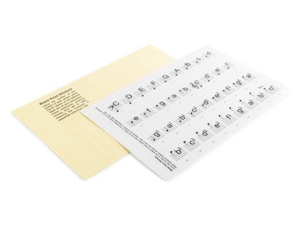 MAX KB-KEY Samolepky na klavír a klávesy