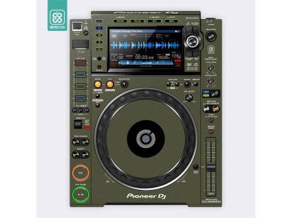 Doto Design Skin CDJ-2000 NXS2 FULL COLORS Army Green