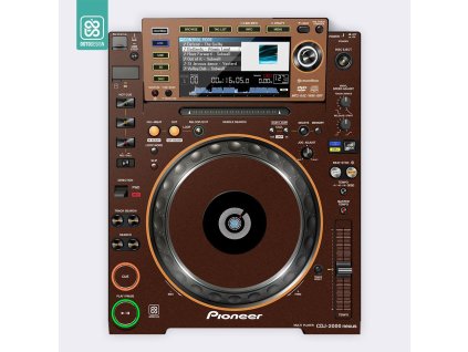 Doto Design Skin CDJ-2000 NXS Mash-Up Espresso