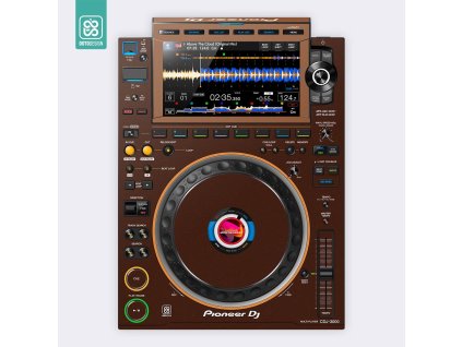 Doto Design Skin CDJ-3000 Mash-Up Espresso