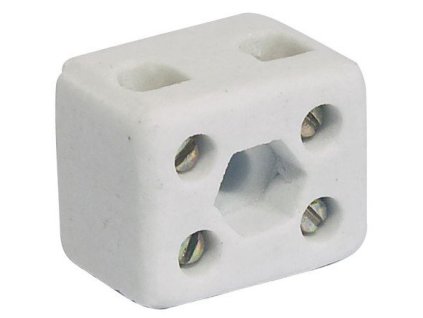 Omnilux Spojka keramická 2-póly s otvormi