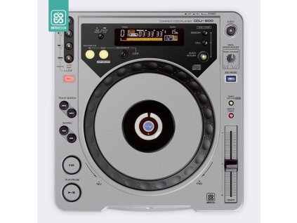 Doto Design Skin CDJ-800 FULL COLORS Nardo Grey