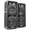 Max MAX28 1600W Disco Speaker Set 2x 8"