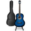 MAX SoloArt Klasická akustická gitara so stojanom na gitaru - Farba modrá