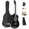 MAX SoloArt Sada klasickej akustickej gitary so stojanmi na noty a na gitaru - Farba čierna