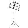 69478 2 vonyx mss02 music sheet stand fold black