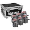 BeamZ BBP60 Uplighter Sada 6 kusů ve Flightcase s nabíječkou