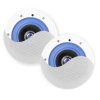 Power Dynamics ESCS6 Set Low Profile Ceiling Speakers 6,5”