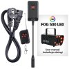 LIGHT4ME FOG 500 LED Výrobník hmly s diaľkovým ovládaním