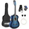 MAX SoloArt Junior 3/4 Classic guitar pack blue