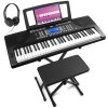 MAX Rhapsody61P Set keyboardu so stojanom, stoličkou a slúchadlami