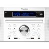 Audizio Prato mikrosystém s FM/DAB+, CD, USB a Bluetooth, biely
