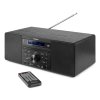 Audizio Prato mikrosystém s FM/DAB+, CD, USB a Bluetooth, čierny