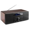 Audizio Prato mikrosystém s FM/DAB+, CD, USB a Bluetooth, tmavé drevo